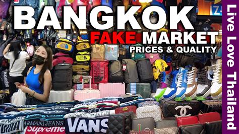 chatuchak market fake clothes|fake shops in thailand.